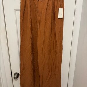 a new day Burnt Orange Wide Leg Pants